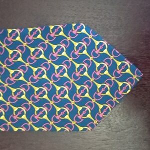 Fendi Horsebit Silk Tie